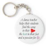 Love to Teach Dance Keychain(s)