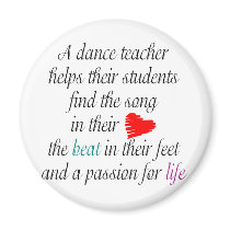 Love To Teach Dance Magnet(s)