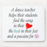 Love to Teach Dance Mouse pad mousepads