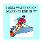 love to water ski t-shirts