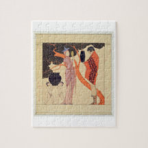 Love Token (w/c on paper) Jigsaw Puzzles