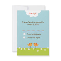 Love Tree (Day) RSVP Invitations