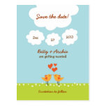 Love Tree (Day) Save the Date Postcard