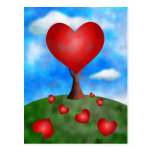 love-tree post card