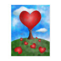 love-tree postcards