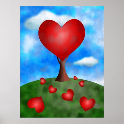 love-tree posters by prawny