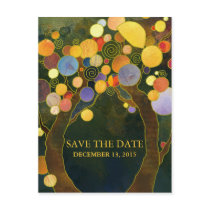 Love Trees Wedding Save the Date Postcards