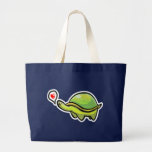 Love Turtle Jumbo tote Bags