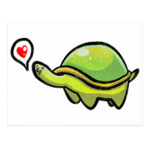 Love Turtle Post Cards