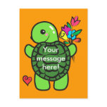 Love turtle postcards