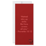 Love, Unconditional Bookmark rack cards