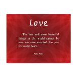 Love Unseen postcards
