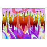 Love Valentine Heart Pop Art cards