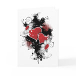 Love Valentine's Day Red Hearts Vector Valentine cards