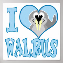 love walrus posters