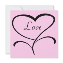 Love Wedding Invitation