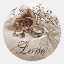 Love Wedding Stickers