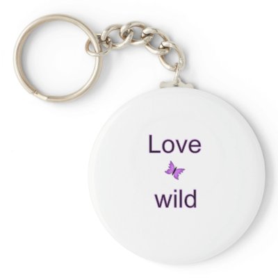 Love Wild -Butterfly Keychain by dollface766