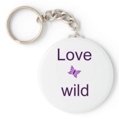 Love Wild -Butterfly Key Chain by dollface766