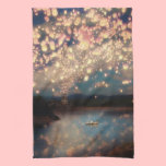 Love Wish Lanterns kitchen towel kitchen towels
