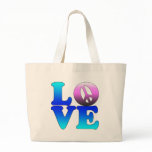 Love with Peace Sign Bags