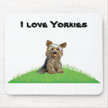 Love Yorkies Mousepad