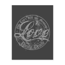 Love - You Can't Kill the Message Postcards