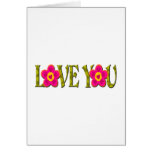love you greeting card