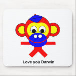 Love you Darwin mousepads