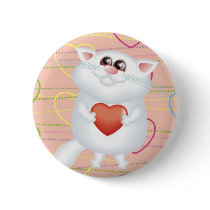 Love You Kitty button