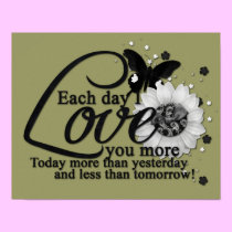 Love you more posters
