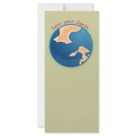 Love your Earth Book Mark Custom Rack Card
