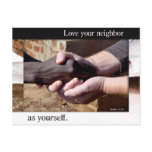 Love Your Neighbour postcard