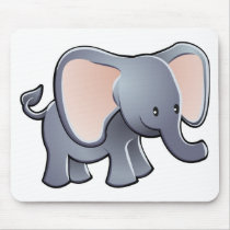 loveable elephant children’s cartoon character