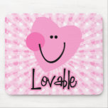 Loveable Heart Mousepad