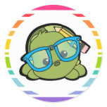 Loveable Smarty Turtle stickers