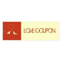 Lovebirds Love Coupon