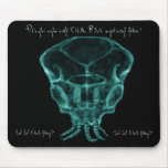 Lovecraftian X-ray Skull mousepads