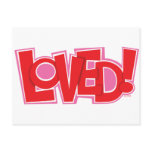 LOVED! postcards
