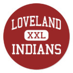 Loveland - Indians - High - Loveland Colorado stickers