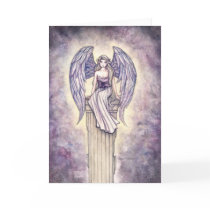 Lovely Angel Greeting Card by Molly Harrison