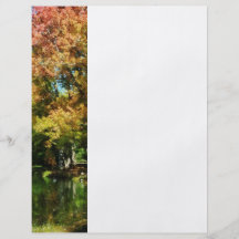 Lovely Autumn Reflections Custom Flyer