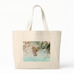 Lovely blooming Koala cotton canvas tote washable bags