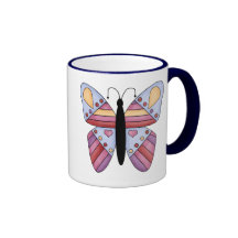 Lovely Butterfly Mug