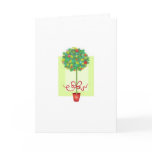 Lovely Christmas Tree Greeting Card