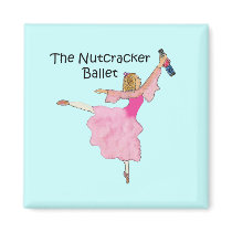 Lovely Clara and her Nutcracker Magnets