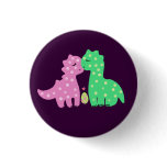 "Lovely Dinos" Button