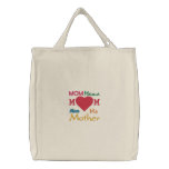 Lovely Embroidered Tote Bag for Mum embroidered bags