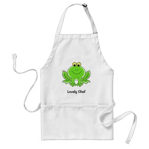 Lovely Frog Apron