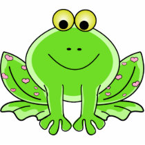 Lovely Frog Photo Sculpture